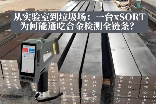 從實驗室到垃圾場：一臺xSORT為何能通吃合金檢測全鏈條？